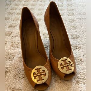 Tory Burch Peep Toe Pumps
